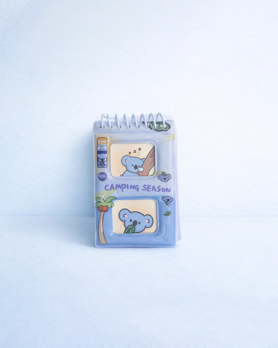 Camping season spiral mini notepad