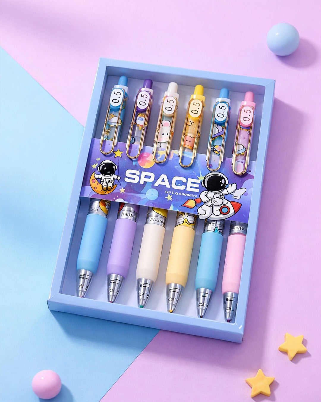 Space gel pen