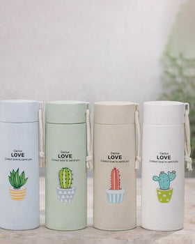 Plant print bottle