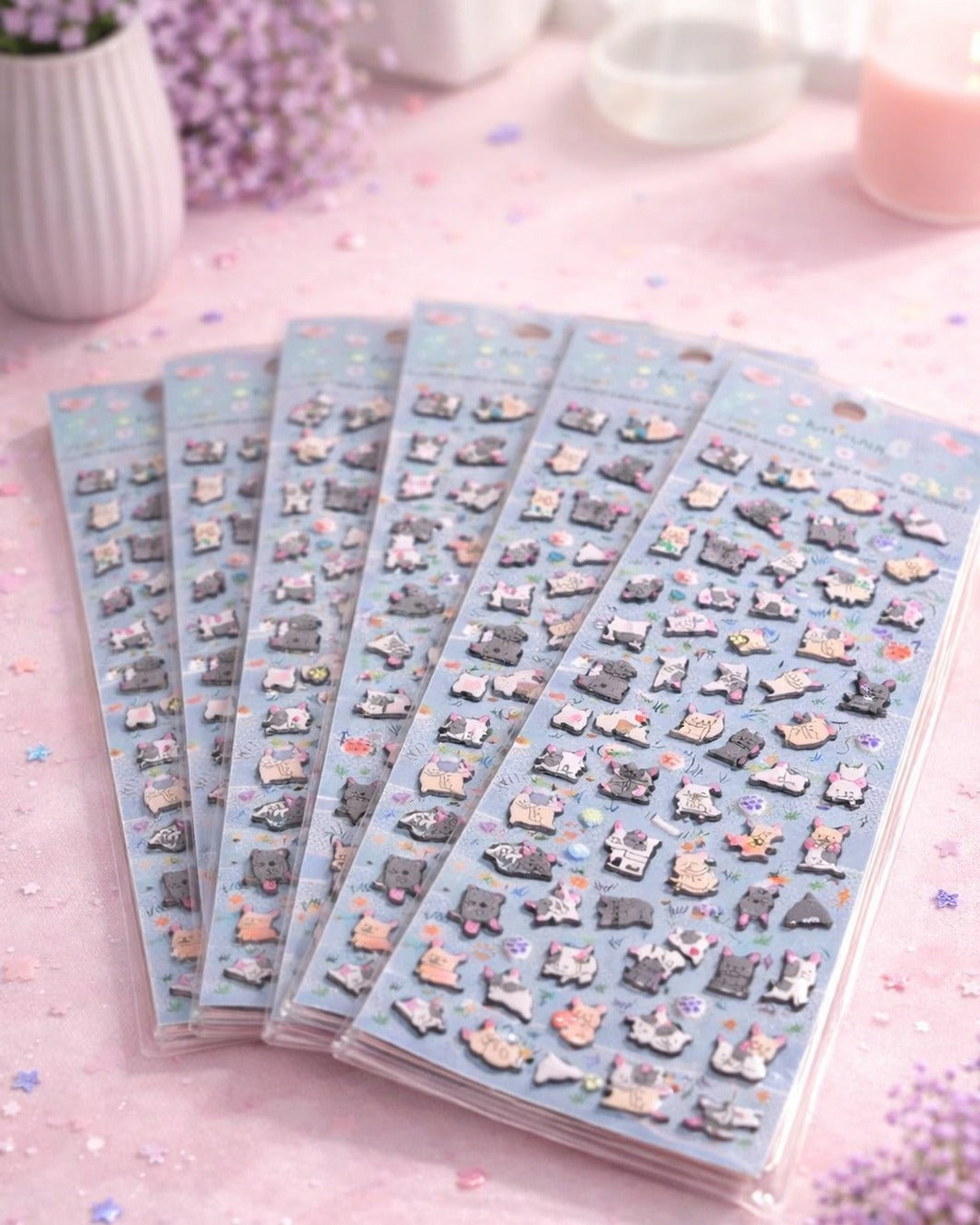 Animal puffy sticker