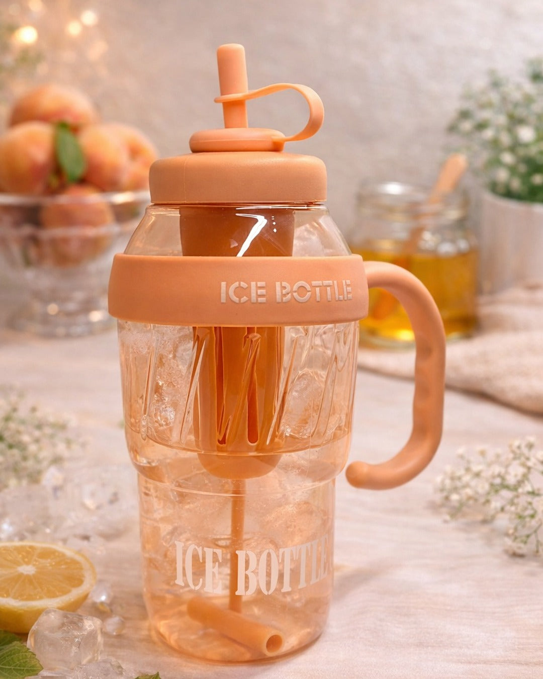 ICECREAM PLASTIC SIPPER