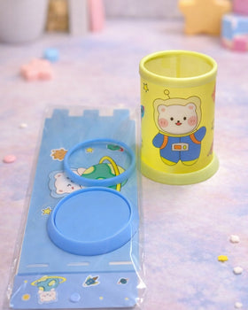Plastic Pen Stand Holder