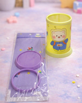 Plastic Pen Stand Holder