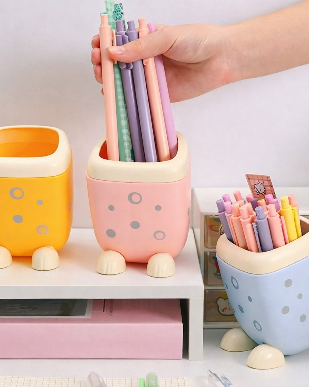 Cute Leopard Pen Holder