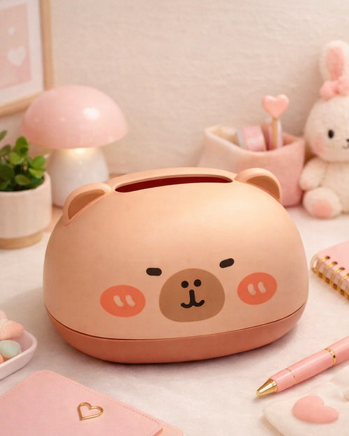 Capybara Tissue Container