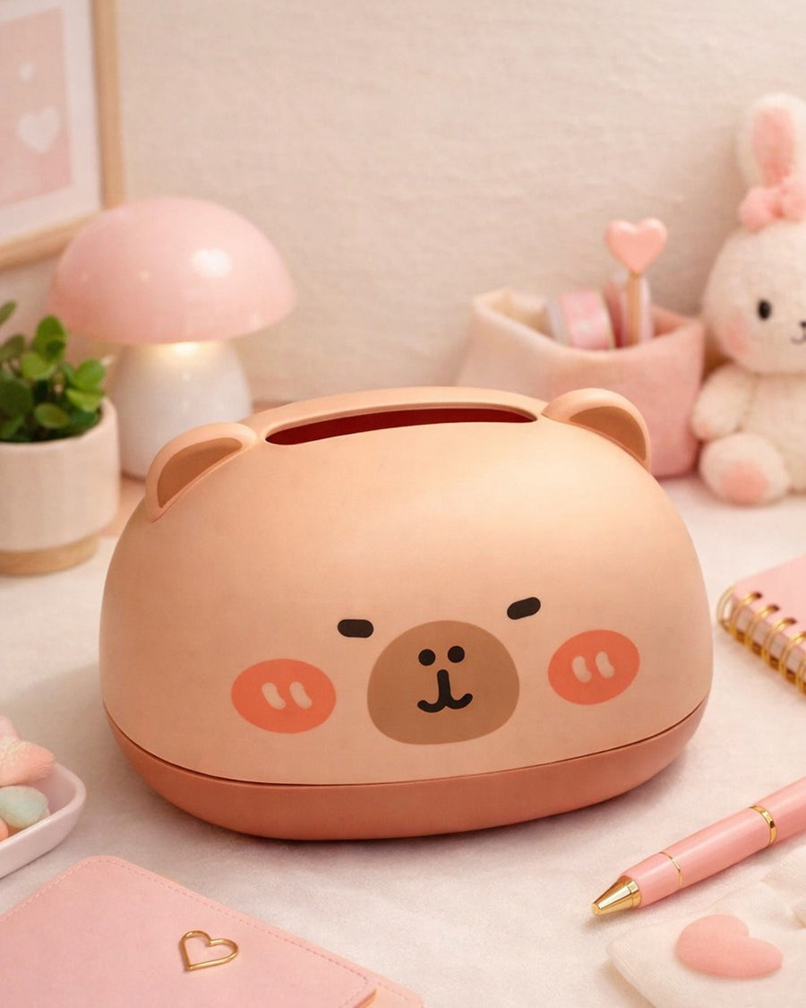Capybara Tissue Container