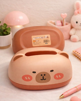 Capybara Tissue Container