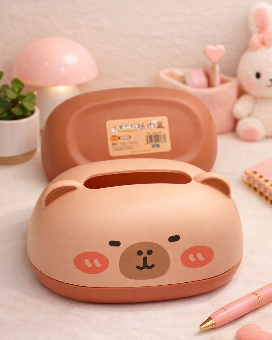 Capybara Tissue Container