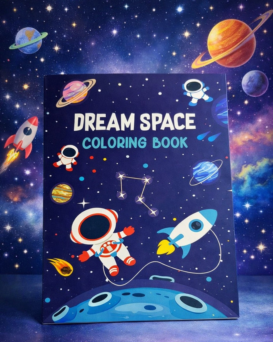 Tot Tales Space Colouring Book