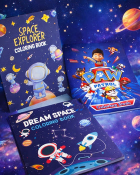 Tot Tales Space Colouring Book