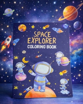 Tot Tales Space Colouring Book