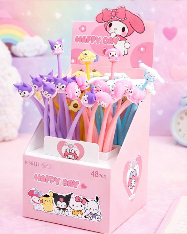 Kuromi Fancy Gel Pen 0.5mm Point