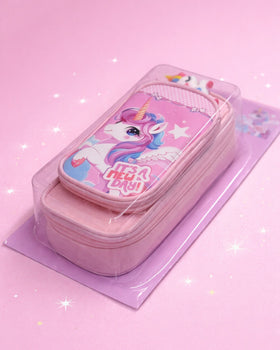 unicorn pouch with key chain
