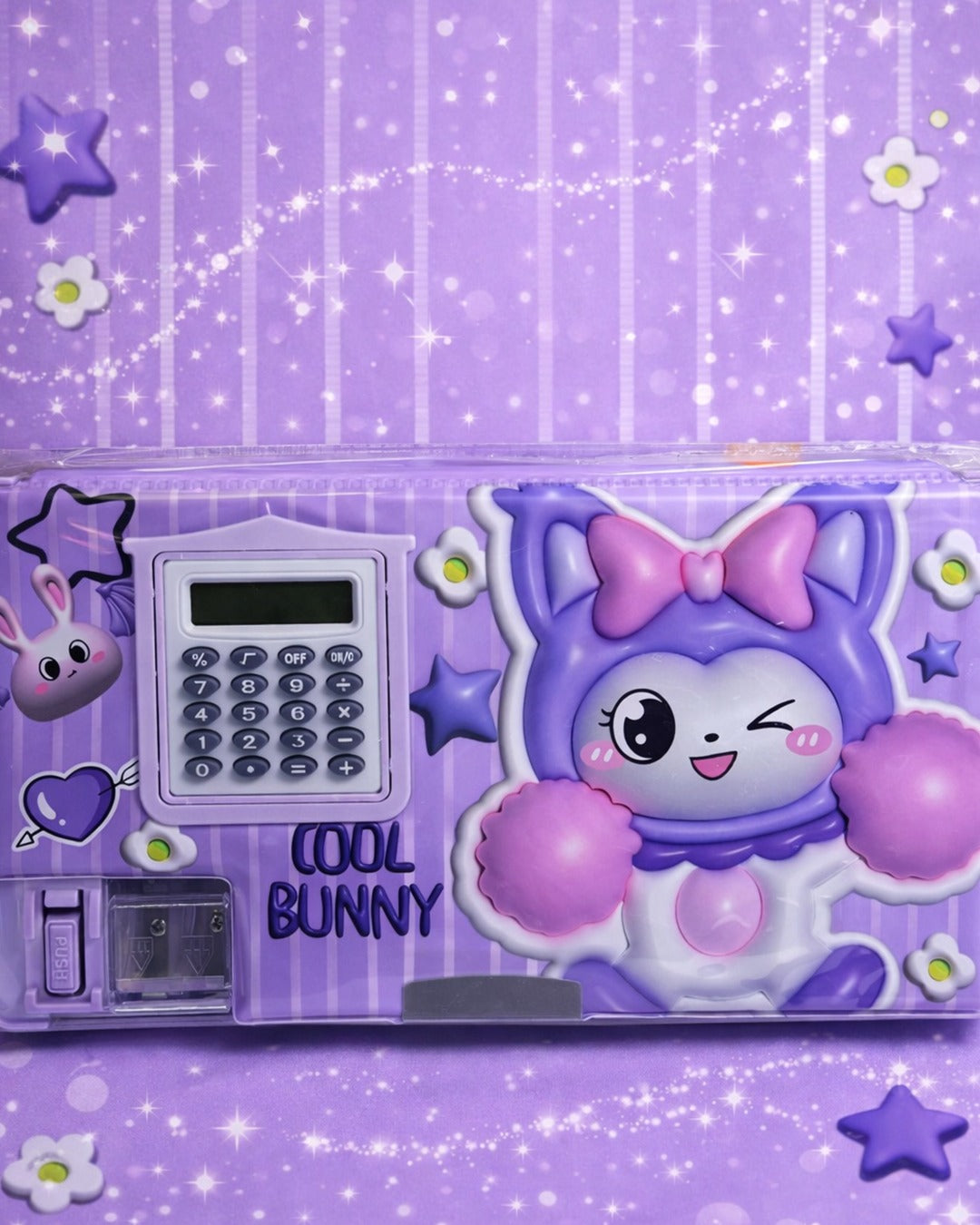 Large sized Pencil Box with calculator