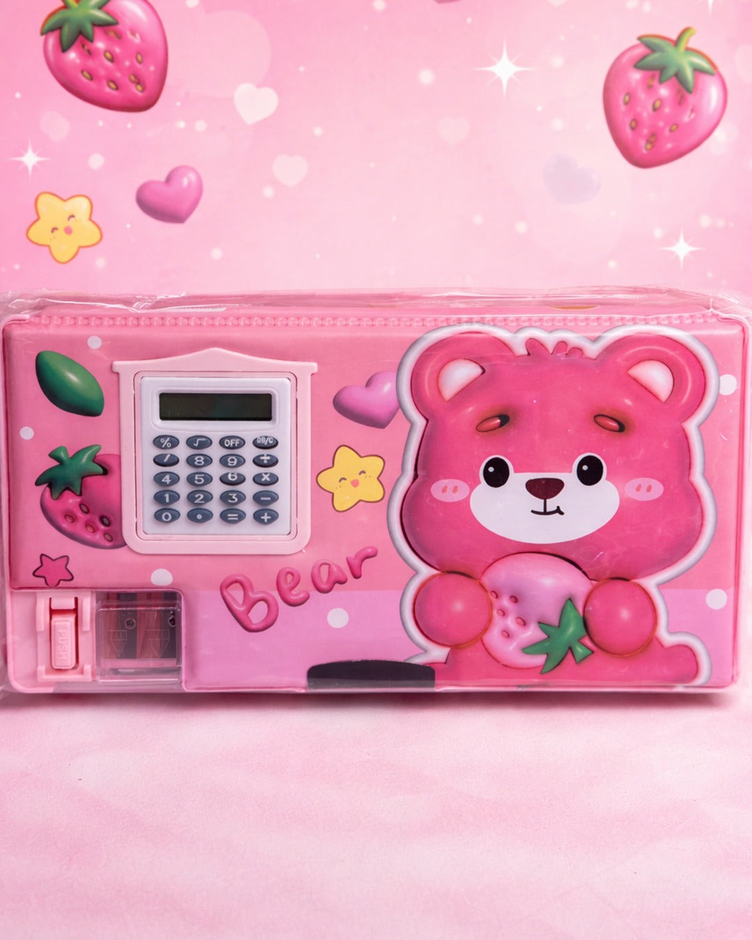 Large sized Pencil Box with calculator