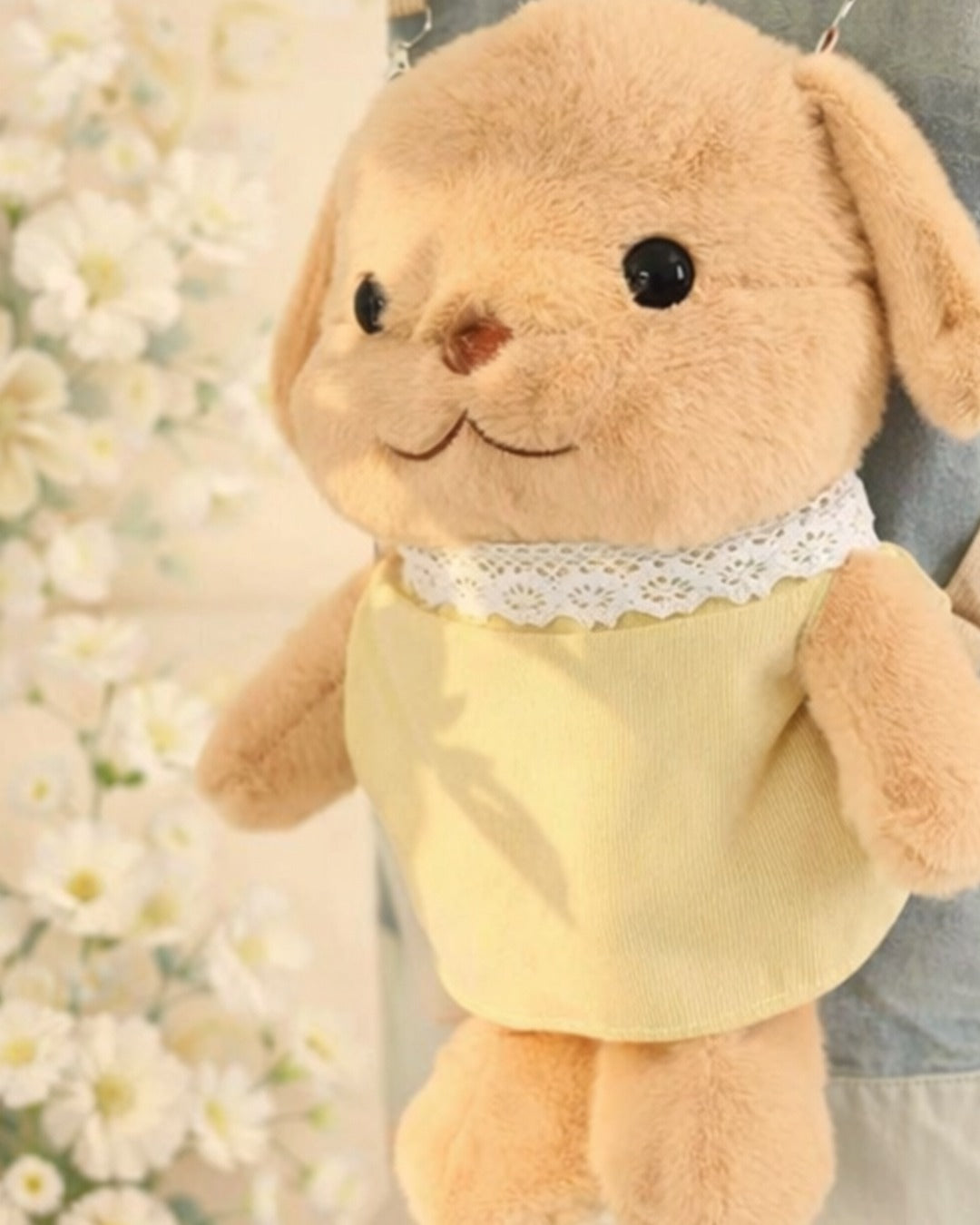 Teddy Bear Plushy Sling Bag