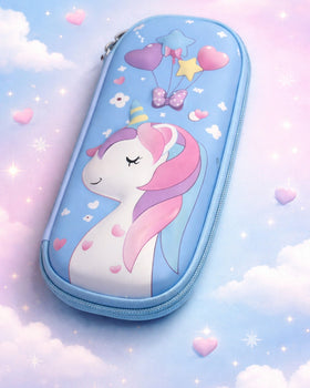Cute unicorn 3d Eva Pencil case