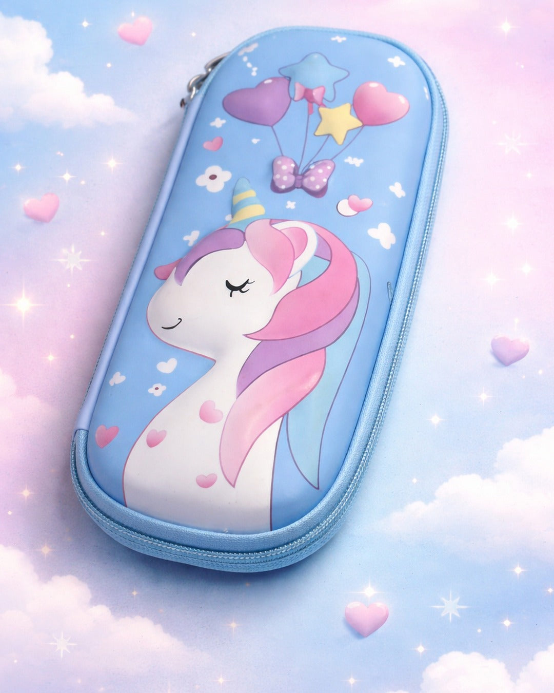 Cute unicorn 3d Eva Pencil case