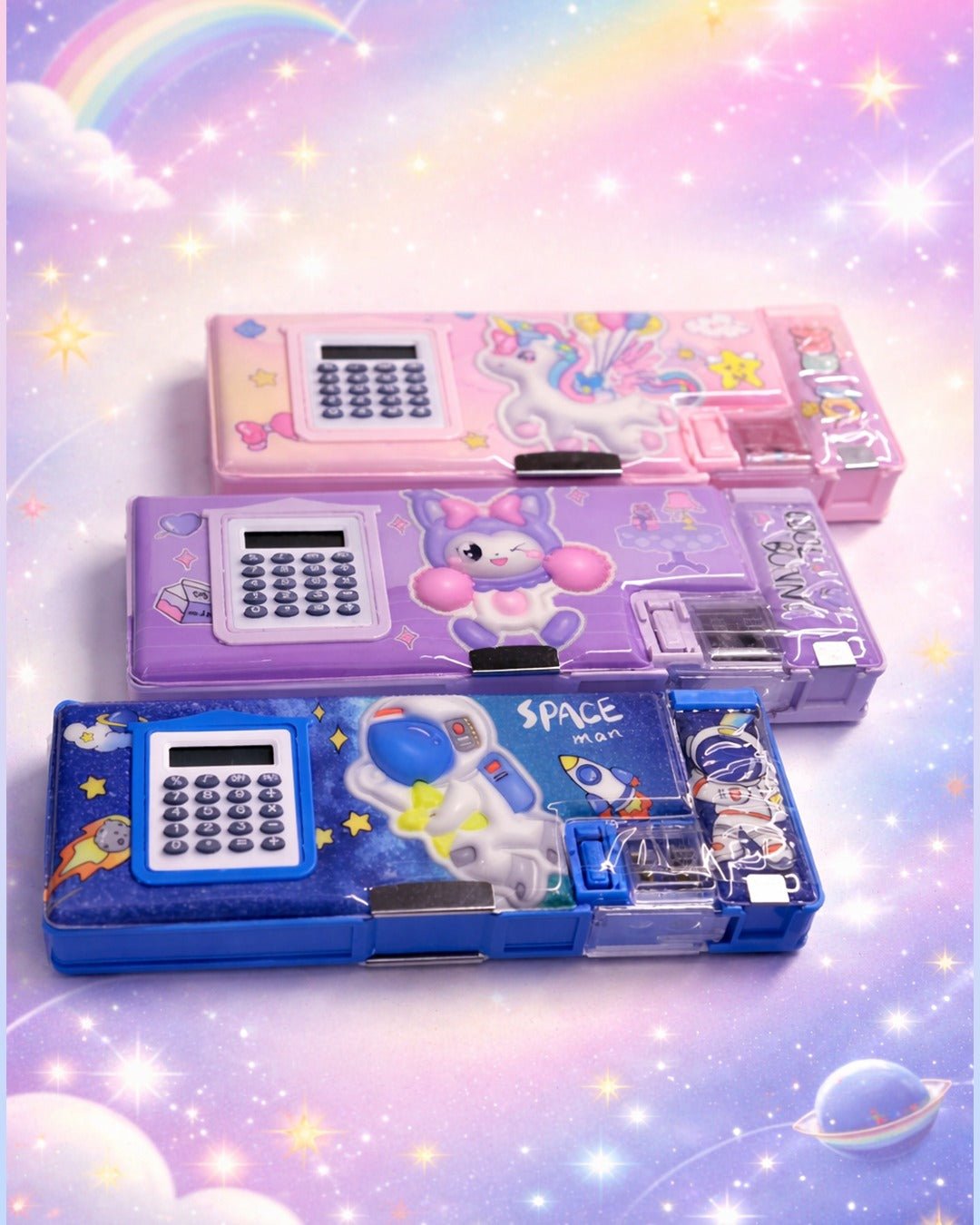 Calculator Pencil Box