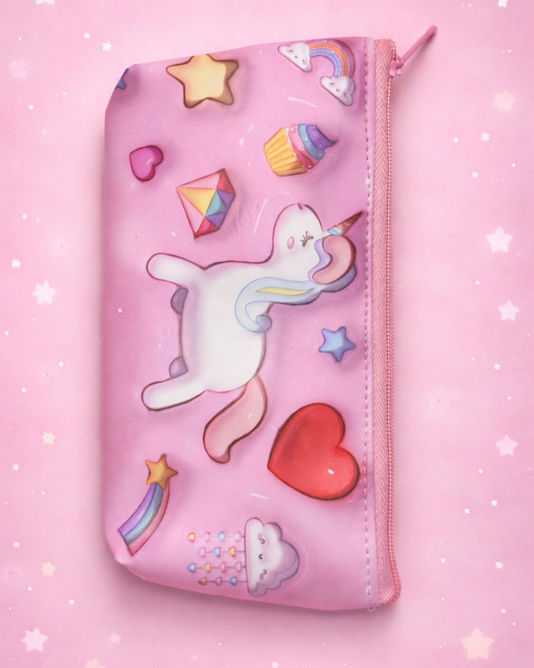 Multicolor Sanrio Pouches with Loop