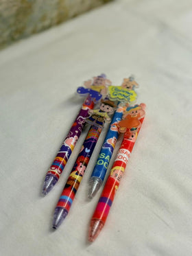 Fancy Pen Assorted Cartoon Design