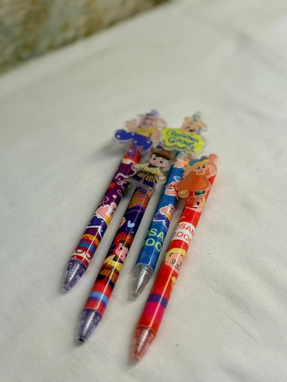 Fancy Pen Assorted Cartoon Design