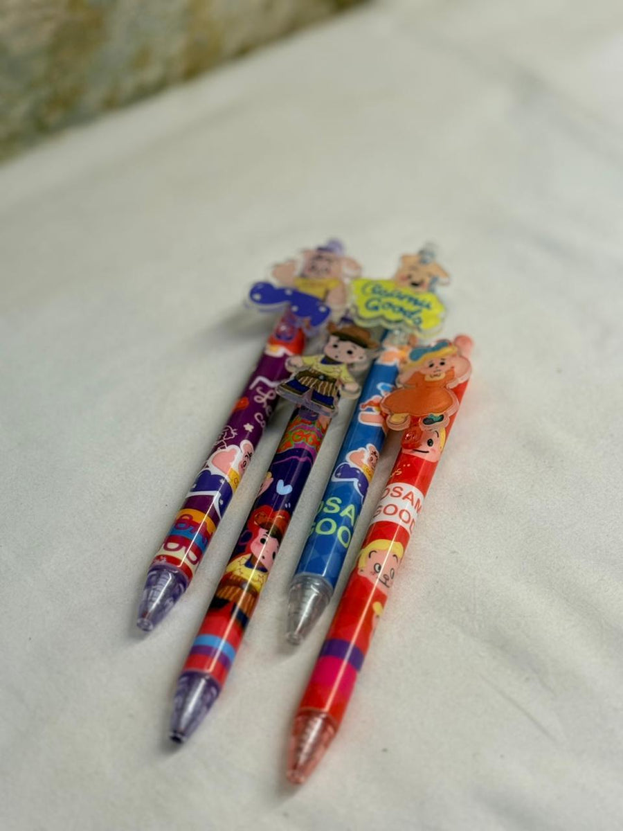 Fancy Pen Assorted Cartoon Design