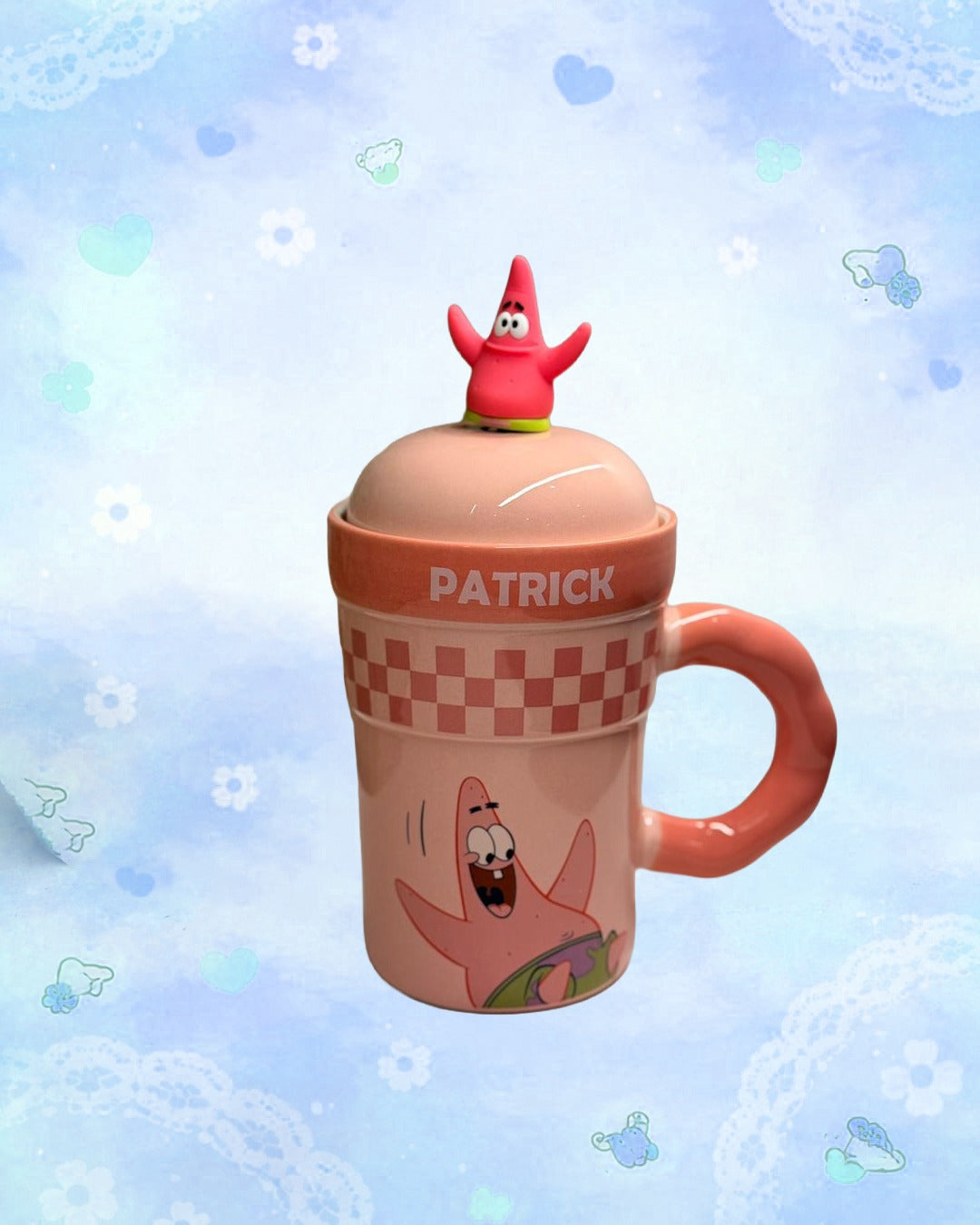 Patrick and Spongebob ceramic cups