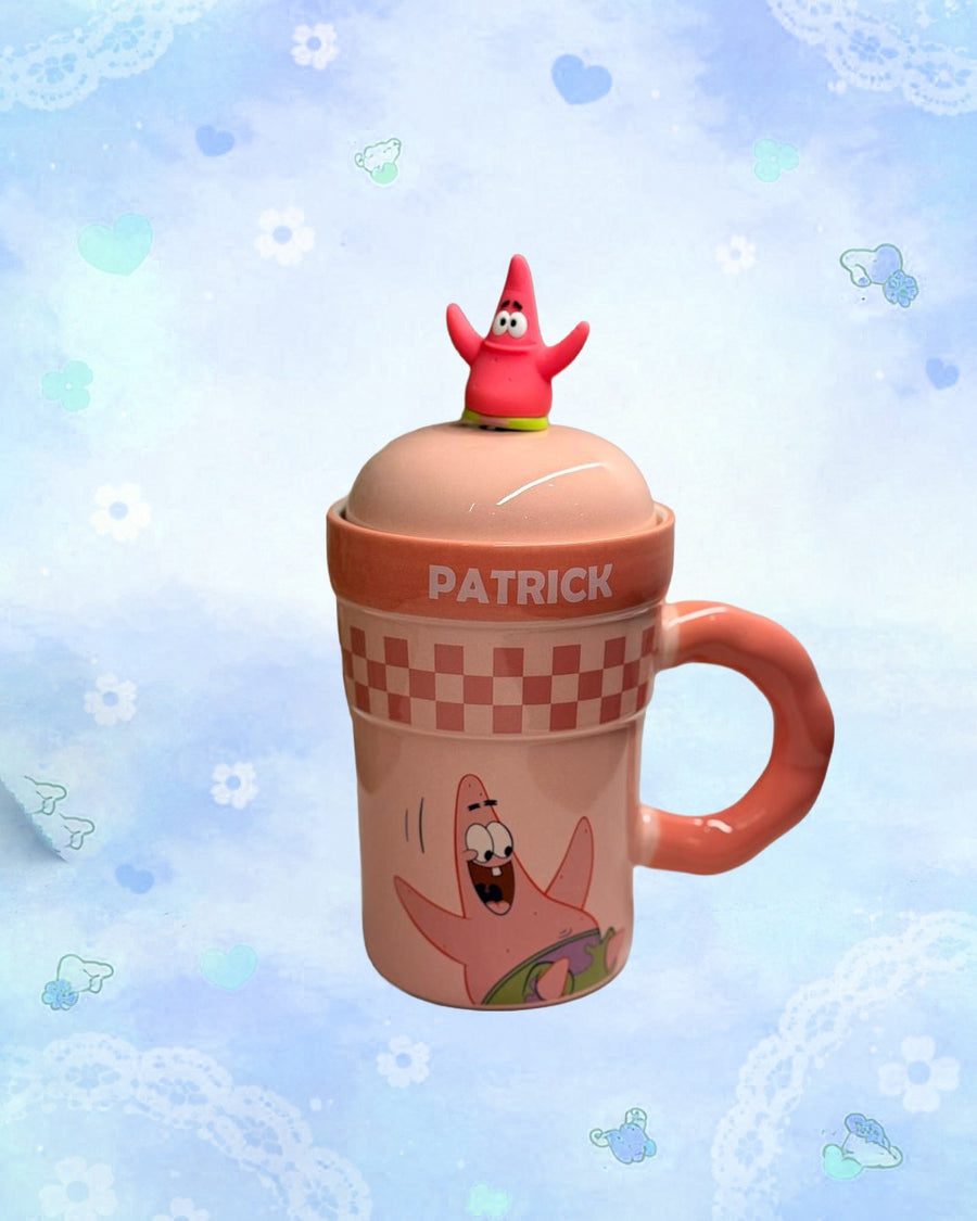 Patrick and Spongebob ceramic cups
