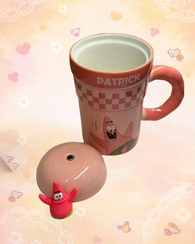 Patrick and Spongebob ceramic cups