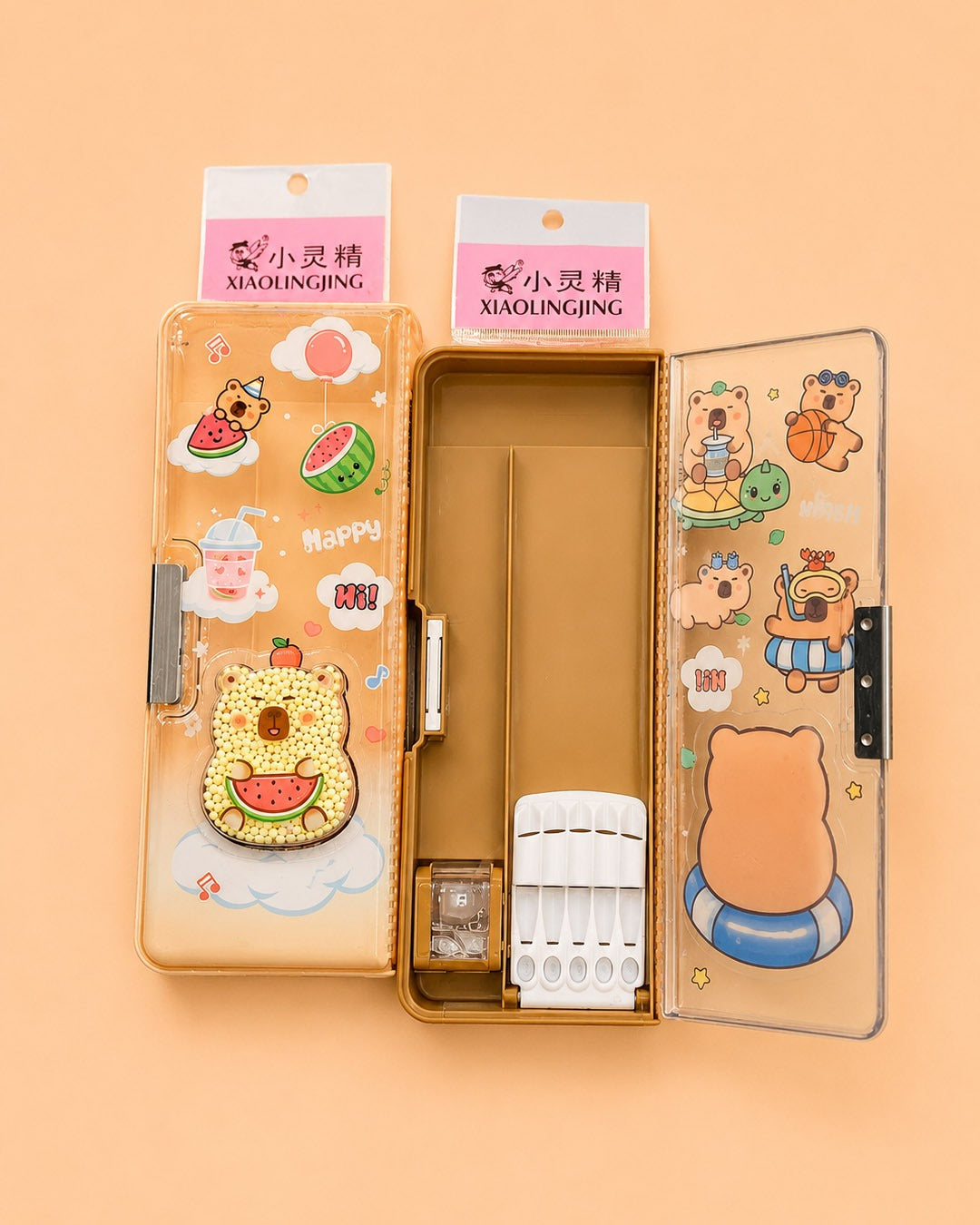 Capybara transparent box
