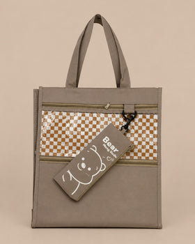 Check tote bag
