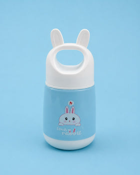 Bunny glass bottle