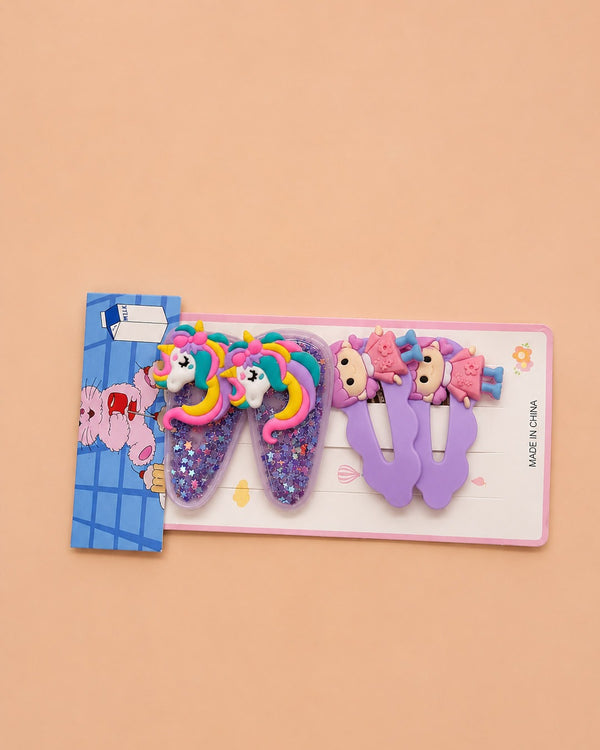 Hair clip card