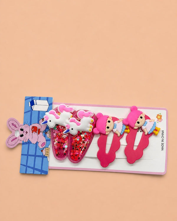 Hair clip card