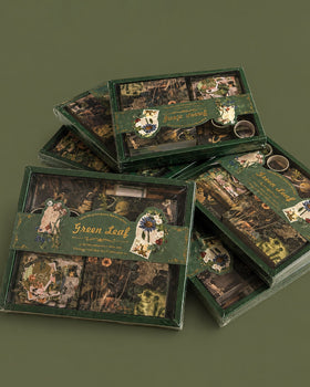 Green leaf journal kit
