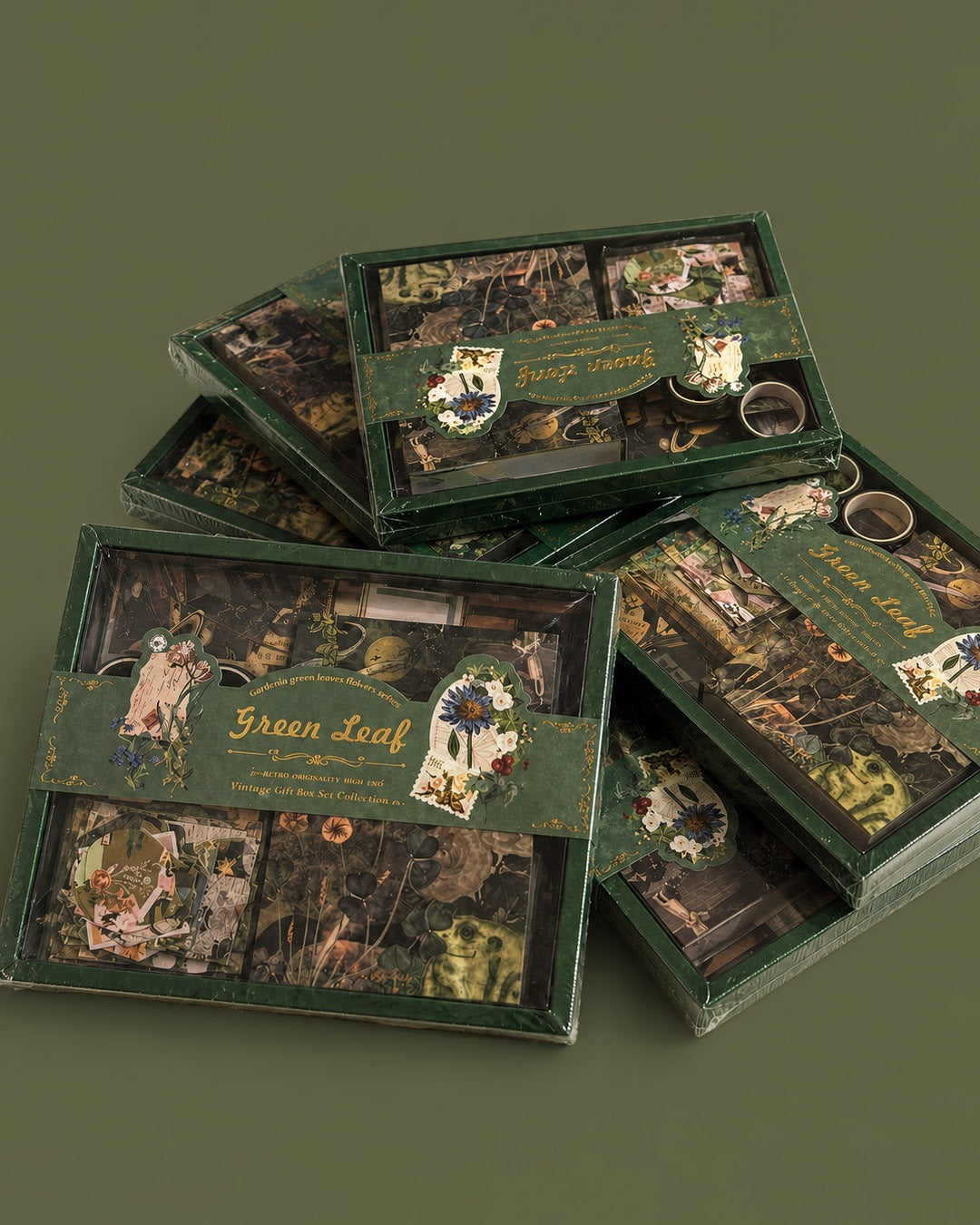 Green leaf journal kit