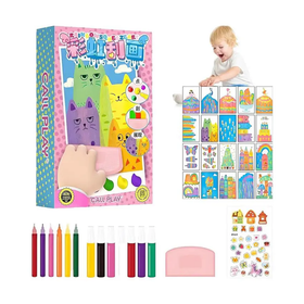 DIY scratch art paint set