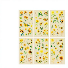 Natural sticker series