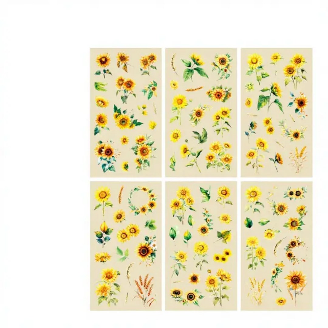 Natural sticker series