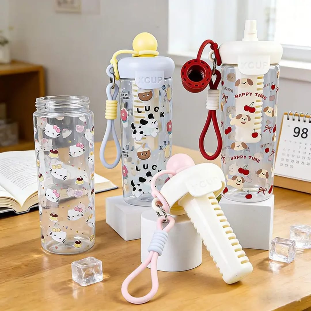 Kawaii plastic bottle