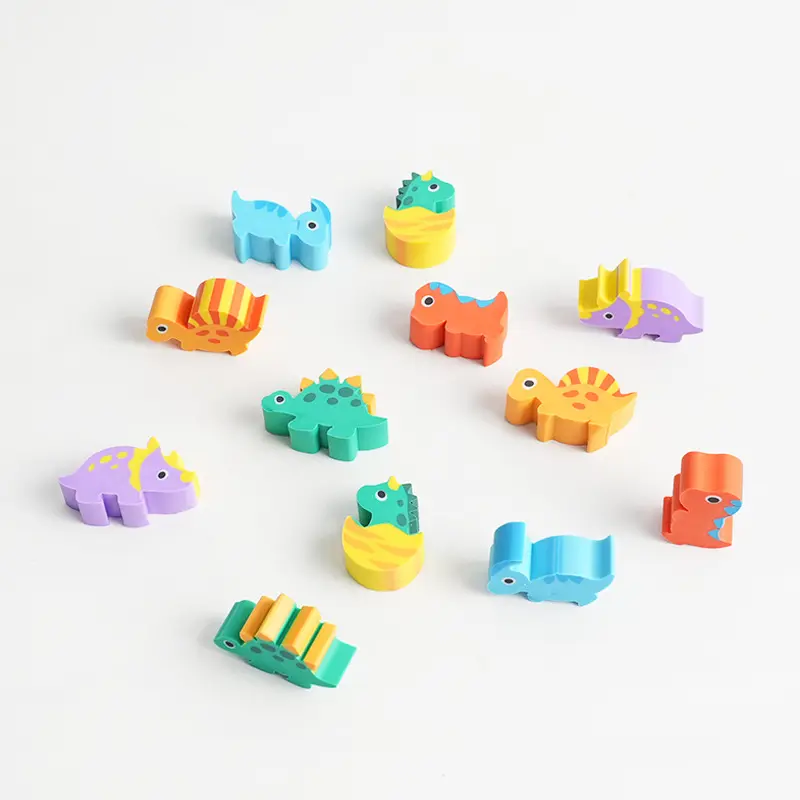 Colorful dino container