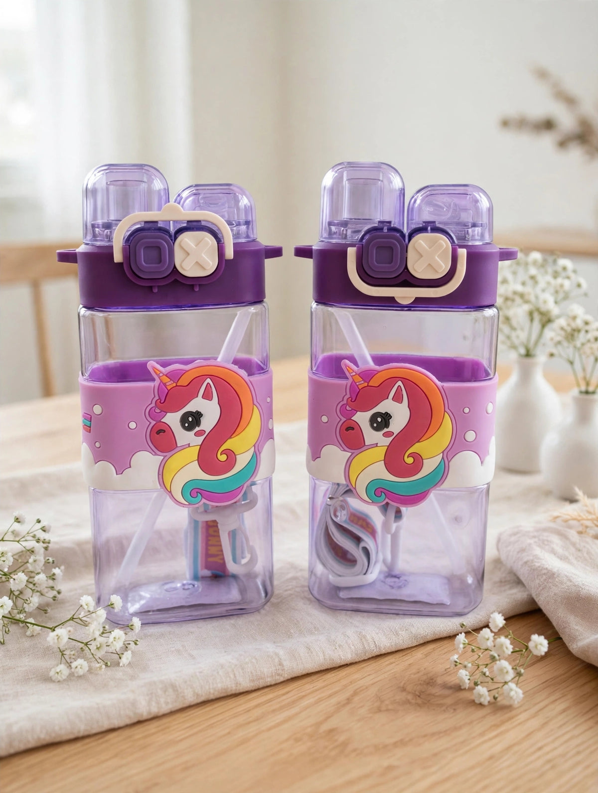 Cute unicorn water bottle