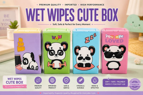 Cute wet wipes can