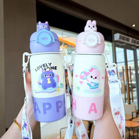 Cute stainless steel water bottle