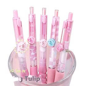 Daisy and Spring tulip pinteresty pen pack