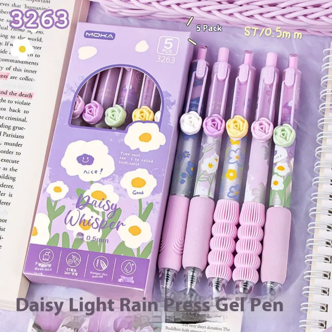 Daisy and Spring tulip pinteresty pen pack