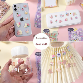 Mofu mofu puffy sticker