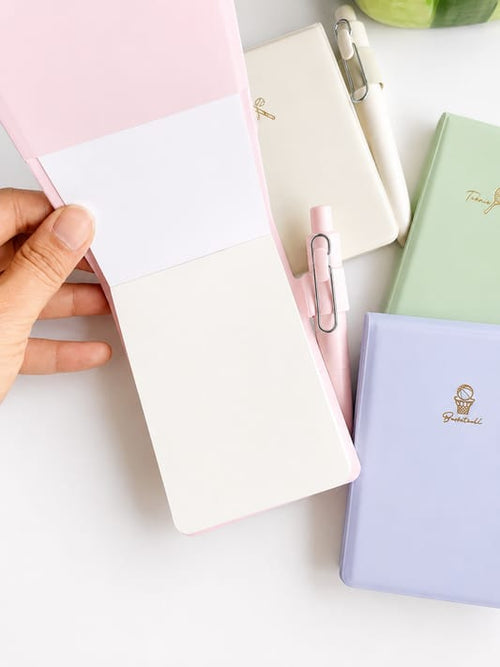 Cute Pocket Note With Pen