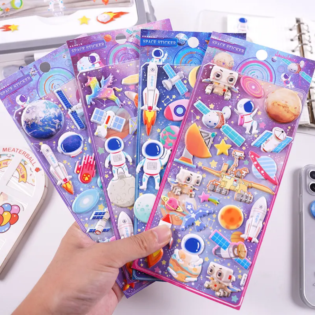 Space stickers